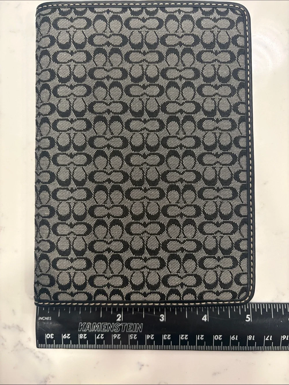 Coach signature jacquard